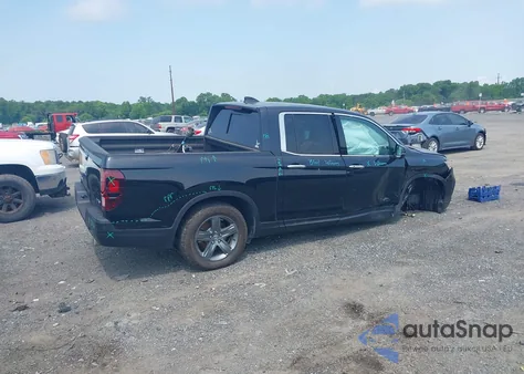 2023 Honda Ridgeline Rtl-E из США, поврежденный, VIN 5FPYK3F71PB022739